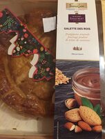 Galette des Rois frangipane amande fourré praliné & éclats de noisettes