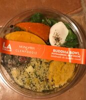 Buddha bowl potimarron, oeuf poché