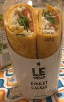 Le wrap poulet caesar