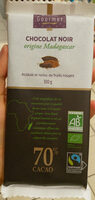 Chocolat noir origine Madagascar