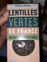 Lentilles vertes de France