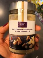 Sauce cremeuse champignon saveur truffe d'éte