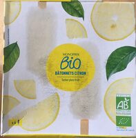 Batonnets citron