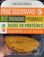 Le végétal Pané gourmand blé oignons fromage