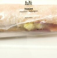 Le pavé thon crudités estragon