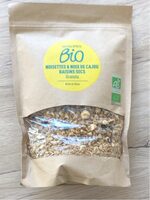 Granola noisettes & noix de cajou