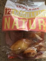 Madeleines nature