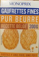 Gaufrettes fines pur beurre recette belge