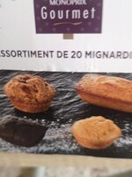 Assortiment de 20 mignardises