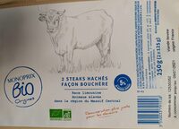 2 Steaks hachés façon bouchère