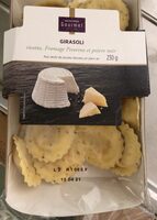 Girasoli ricotta fromage pecorino et poivre noir