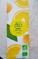 Orange 100% pur jus avec pulpe
