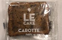 Le cake carotte noix