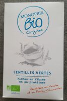 Lentilles vertes