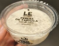 Perles de tapioca lait de coco