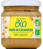 Purée de cacahuètes bio