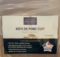Rôti de porc cuit