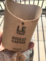 Le wrap poulet cesar