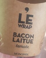 L'E WRAP Bacon Laitue Tomate