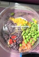 Salade saumon mangue