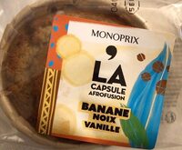 ‘LA CAPSULE afrofusion banane vanille noix