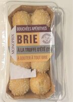 Bouchees aperitives à la truffe d’ete
