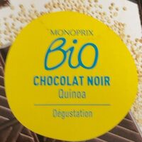 Chocolat noir quinoa