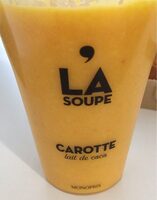 Soupe Carotte Lait de coco