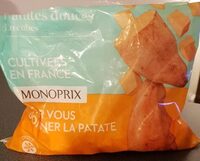 Patates douces en cubes