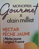 Nectar pêche jaune - Alain Milliat