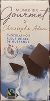 Chocolat noir fleur de sel de Guerande