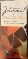 Chocolat noir éclats de fèves de cacao