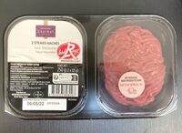 2 steaks hachés Facon bouchère