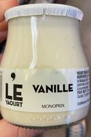 Le Yaourt Vanille