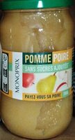 Compote pomme poire
