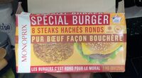Spécial Burger Pur Boeuf façon Bouchère