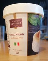 Burrata fumée