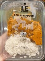 Poulet tandoori riz thai