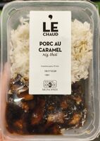 Porc au caramel riz thai