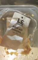 Boeuf aux oignons riz thai