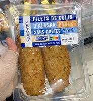 Filets de colin d’Alaska panés