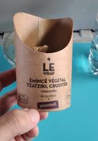Le wrap émincé végétal tzatziki crudités