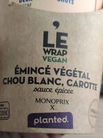 Le Wrap vegan