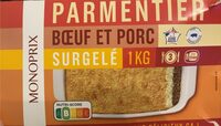 Parmentier boeuf et poulet