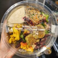 Buddha bowl falafel curry