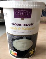 Yaourt Brassé Vanille de Madagascar