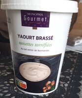 Yaourt brassé noisettes torréfiées