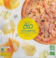 Pizza saumon fumé