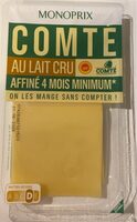 Comte au lait cru