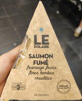 Le Polaire Saumon fumé fromage frais fines herbes crudités